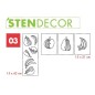 STENDECOR 03 - SERIE FRUTTA confezione 7pz