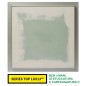 BOTOLA cm  30 x  30 Serie TOP Lux13  QUADRATA