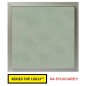 BOTOLA cm  70 x  70 Serie TOP Lux13  QUADRATA