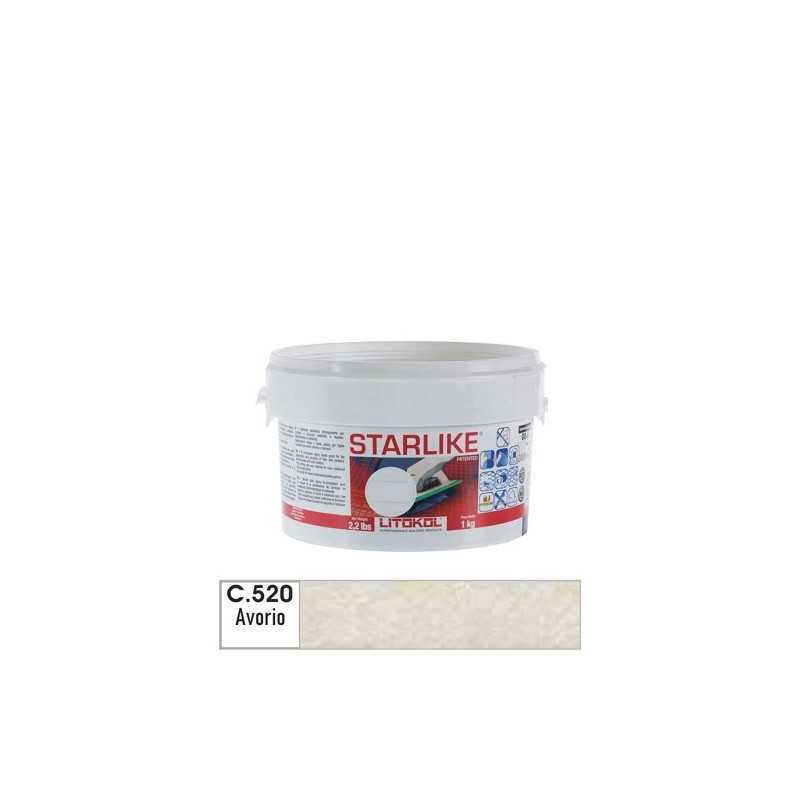 LITOKOL - STARLIKE® C.520 kg.1 AVORIO - a soli 19,00 € su FESEA online - fesea.shop