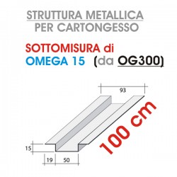 Siniat - Profilo OMEGA 15 da 100cm (prodotto da OG300) - a soli 3,00 € su FESEA online - fesea.shop