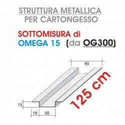Siniat - Profilo OMEGA 15 da 125cm (prodotto da OG300) - a soli 4,00 € su FESEA online - fesea.shop