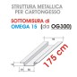 Profilo OMEGA 15 da 175cm (prodotto da OG300)