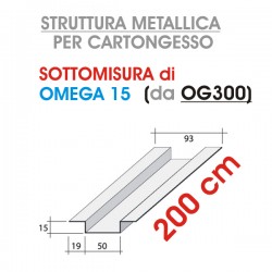 Siniat - Profilo OMEGA 15 da 200cm (prodotto da OG300) - a soli 6,30 € su FESEA online - fesea.shop