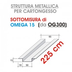 Siniat - Profilo OMEGA 15 da 225cm (prodotto da OG300) - a soli 6,70 € su FESEA online - fesea.shop
