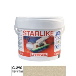 LITOKOL - STARLIKE® C.290 kg.2,5 Travertino - a soli 33,00 € su FESEA online - fesea.shop