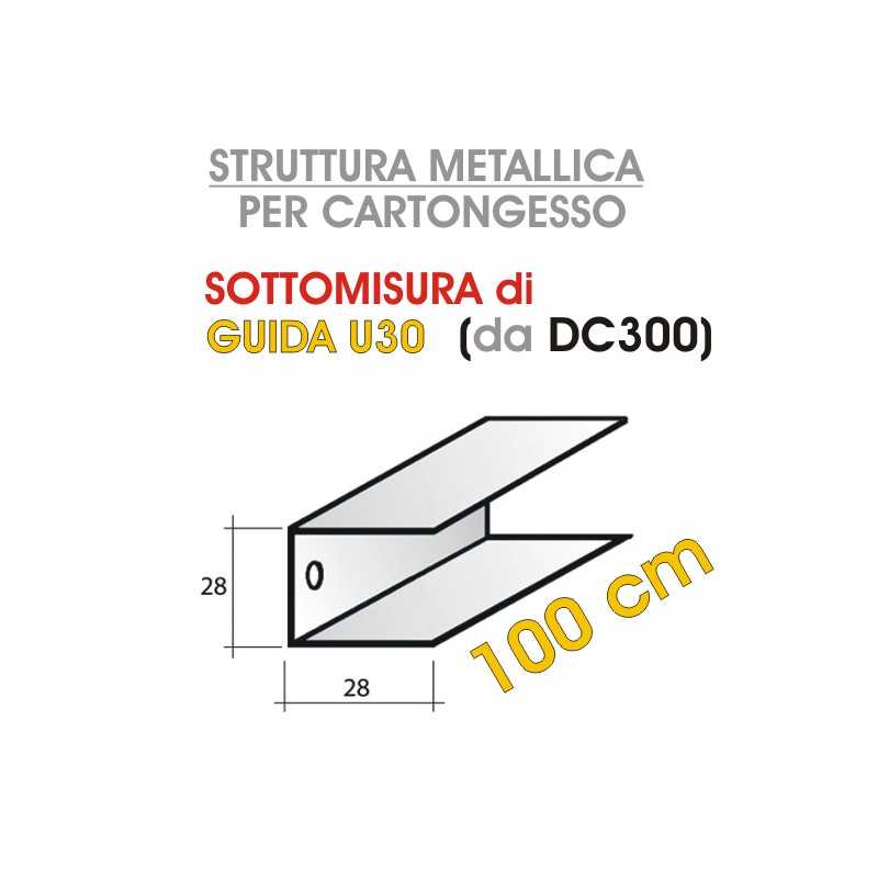 Siniat - GUIDA U30/28 da 100cm DC300 SINIAT (29x29x29) - a soli 2,20 € su FESEA online - fesea.shop