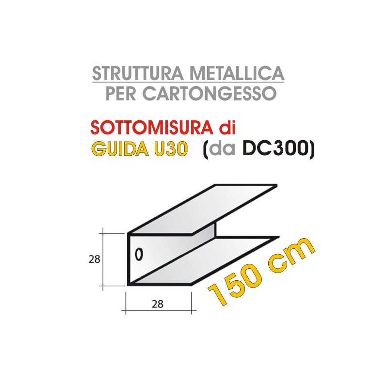 Siniat - GUIDA U30/28 da 150cm DC300 SINIAT (29x29x29) - a soli 3,20 € su FESEA online - fesea.shop