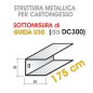 GUIDA U30/28 da 175cm DC300 SINIAT (29x29x29)