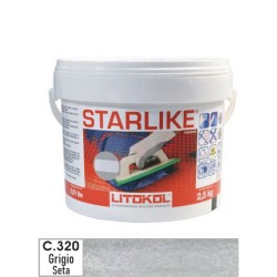 LITOKOL - STARLIKE® C.320 kg.2,5 Grigio Seta - a soli 33,00 € su FESEA online - fesea.shop