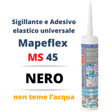 MAPEI - Mapeflex MS 45 NERO 300ml - a soli 9,80 € su FESEA online - fesea.shop