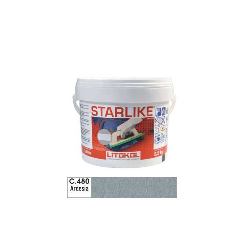 LITOKOL - STARLIKE® C.480 kg.2,5 Ardesia - a soli 33,00 € su FESEA online - fesea.shop