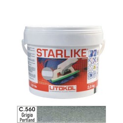 LITOKOL - STARLIKE® C.560 kg.2,5 Grigio Portland - a soli 33,00 € su FESEA online - fesea.shop