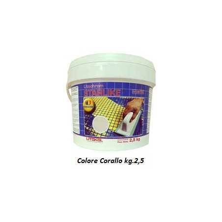 LITOKOL - STARLIKE® C.230 kg.2,5 Corallo - a soli 34,50 € su FESEA online - fesea.shop