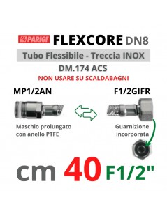 FLESSIBILE M1/2"xF1/2"  40cm FLEXCORE  CX8757204001