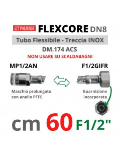 FLESSIBILE M1/2"xF1/2"  60cm FLEXCORE  CX8757206001