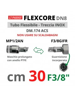 FLESSIBILE M1/2"xF3/8"  30cm FLEXCORE  CX8757103001