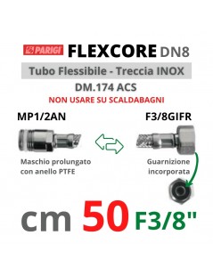 FLESSIBILE M1/2"xF3/8"  50cm FLEXCORE  CX8757105001