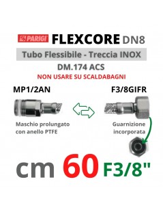 FLESSIBILE M1/2"xF3/8"  60cm FLEXCORE  CX8757106001