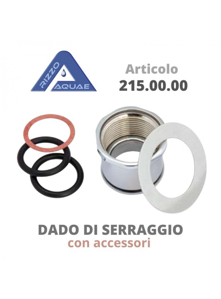 DADO DI SERRAGGGIO con accessori RIZZO Art. 215.00.00