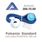PULSANTE con Tubo Plastica cm 150 per Batteria RIZZO Art. 206.15.00