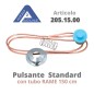 PULSANTE con Tubo rame cm 150 per Batteria RIZZO Art. 205.15.00