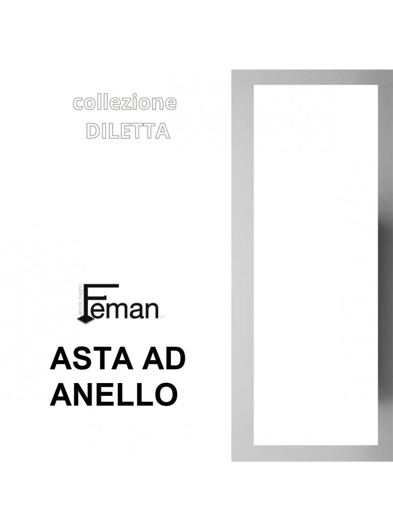 FEMAN - DILETTA - ASTA AD ANELLO Serie Accessori Bagno FEMAN - su FESEA online - fesea.shop