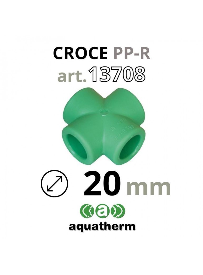 CROCE PPR F Ø mm 20F (Art. 13708 AQUATHERM)