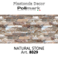 Plastonda decor NATURAL STONE (8029) PANNELLO DECORATIVO cm 50x100