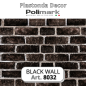 Plastonda decor BLACK WALL (8032) PANNELLO DECORATIVO cm 50x100