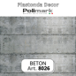 Plastonda decor BETON (8026) PANNELLO DECORATIVO cm 50x100