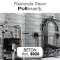 Plastonda decor BETON (8026) PANNELLO DECORATIVO cm 50x100