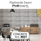 Plastonda decor CONCRETE (8027) PANNELLO DECORATIVO cm 50x100
