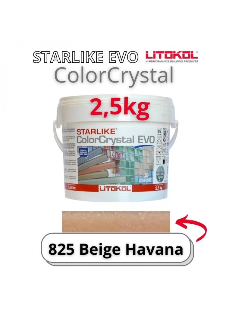 Starlike ColorCrystal EVO 825 Beige Havana secchio da kg 2,5