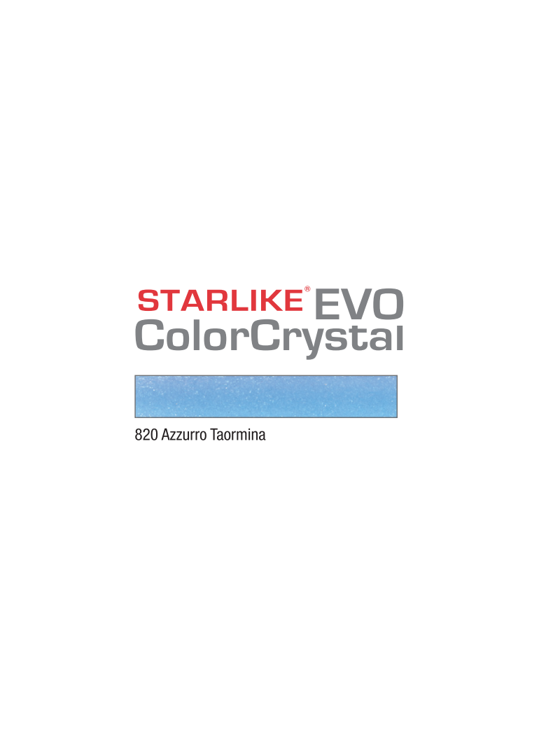 Starlike ColorCrystal EVO 820 Azzurro Taormina secchio da kg 2,5