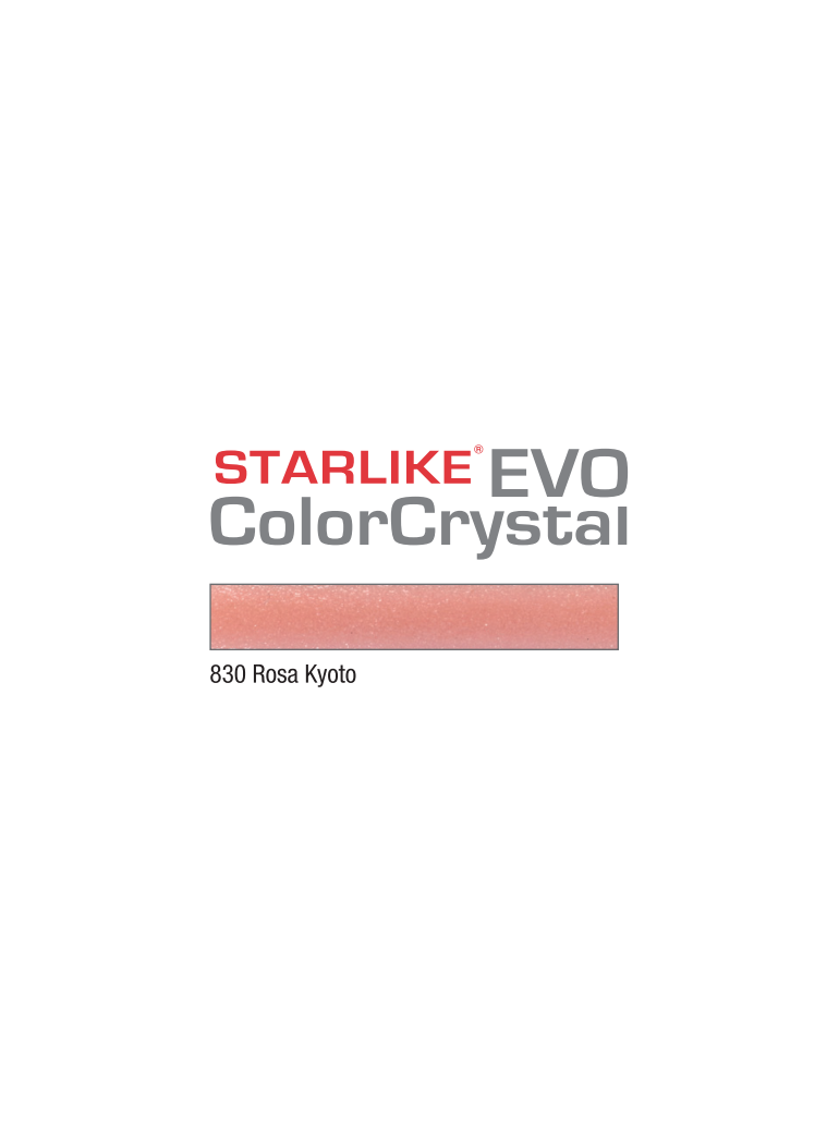 Starlike ColorCrystal EVO 830 Rosa Kyoto secchio da kg 2,5