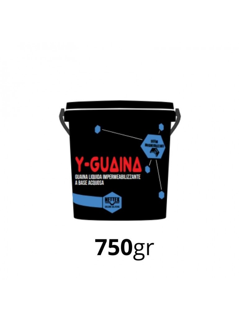 GUAINA Liquida a Base Acquosa Y-GUAINA NERA  750gr (800127)