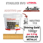 Additivo Shining Gold 100gr METALLIC Collection per STARLIKE EVO 2,5 kg