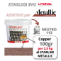 Additivo Copper 100gr METALLIC Collection per STARLIKE EVO 2,5 kg