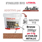 Additivo Bronze 200gr METALLIC Collection per STARLIKE EVO 5 kg