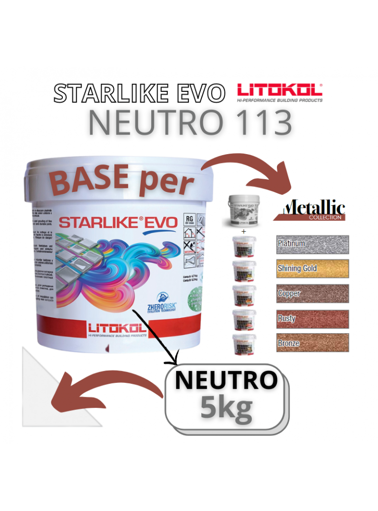 STARLIKE EVO 113 NEUTRO secchio da kg 5