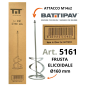 FRUSTA ELICOIDALE Ø165 mm attacco M14x2 (per MINI MIX BATTIPAV)
