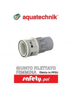 aquatechnik - GIUNTO FILETTATO F 1"-32 (SAFETY-POL) - su FESEA online - fesea.shop