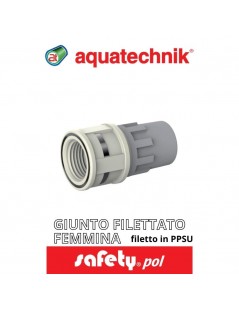 aquatechnik - GIUNTO FILETTATO F 1/2"-14 (SAFETY-POL) - su FESEA online - fesea.shop