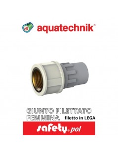 aquatechnik - GIUNTO FILETTATO F LEGA 1/2"-16 (SAFETY-POL) - su FESEA online - fesea.shop