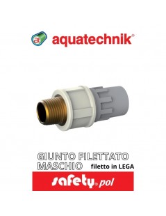 aquatechnik - GIUNTO FILETTATO M LEGA 1/2"-20 (SAFETY-POL) - su FESEA online - fesea.shop
