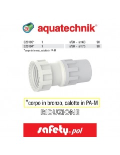 aquatechnik - RIDUZIONE CORPO OTTONE-C.PA-M 90-75 (SAFETY-POL) - su FESEA online - fesea.shop