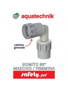 aquatechnik - GOMITO 90 M/F 16-16 (SAFETY-POL) - su FESEA online - fesea.shop