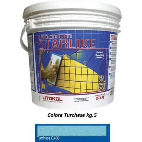 LITOKOL - STARLIKE® C.400 kg.5 Turchese - a soli 60,00 € su FESEA online - fesea.shop