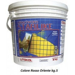 LITOKOL - STARLIKE® C.450 kg.5 Rosso Oriente - a soli 60,00 € su FESEA online - fesea.shop